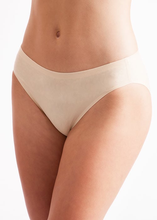 Silky Dance Childrens Invisible High Cut Brief image