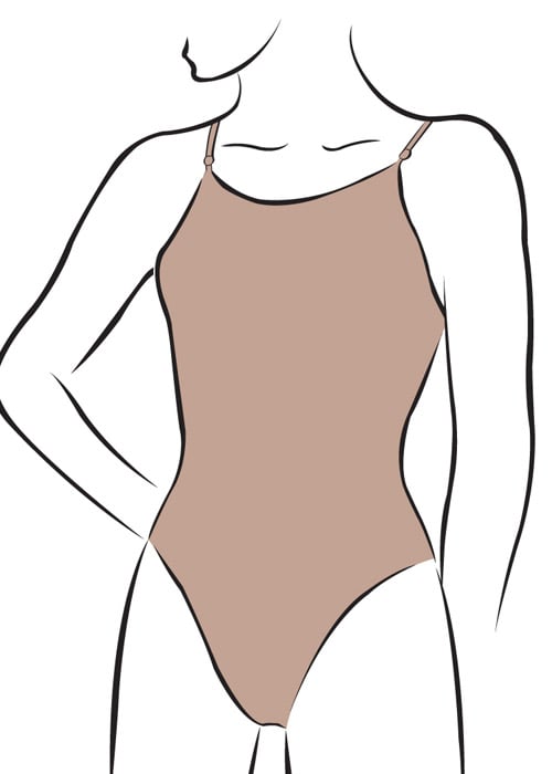 Silky Dance Children Seamless Low Back Camisole image