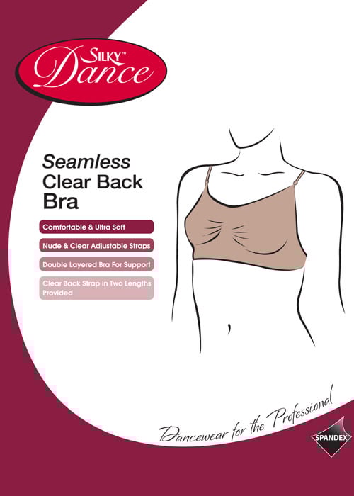 Silky Dance Seamless Clear Back Bra Top image