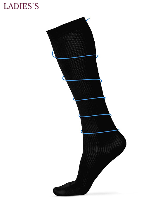 Silky Ladies Cotton Rich Compression Socks In Stock At UK Tights
