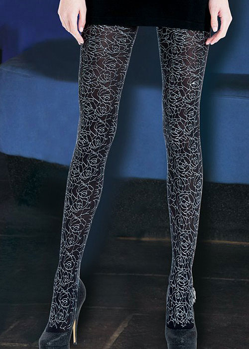 Silky Party Samba Lurex Tights image
