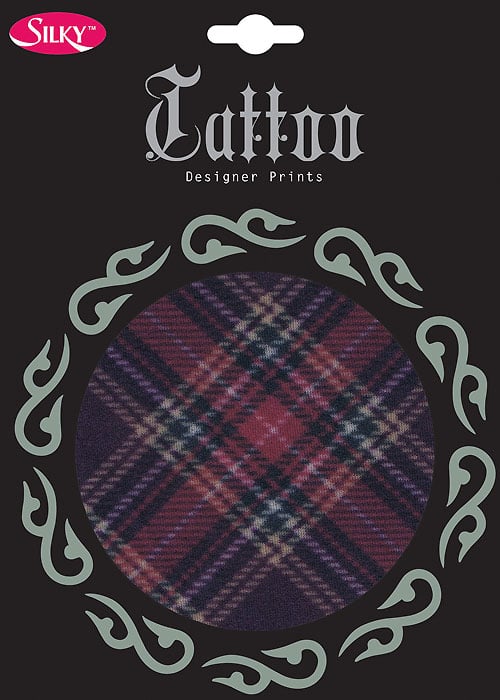 Silky Tattoo MacGregor Argyle Tights image