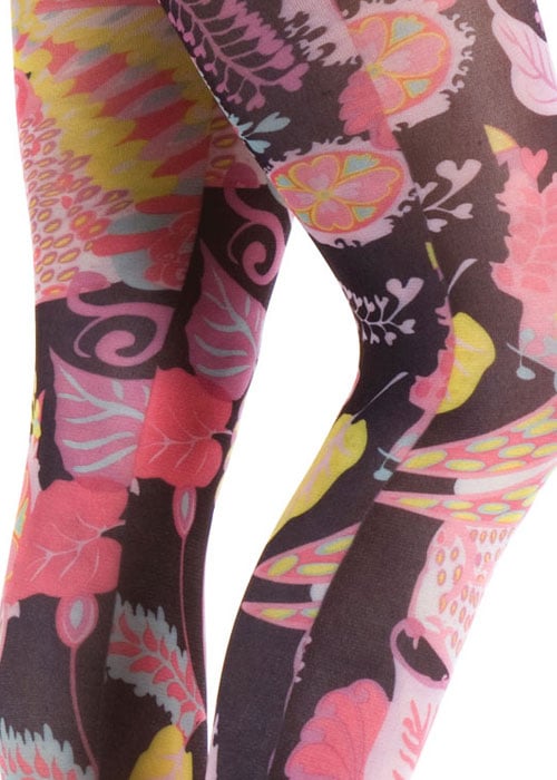 Silky Tattoo Valentino Tights image