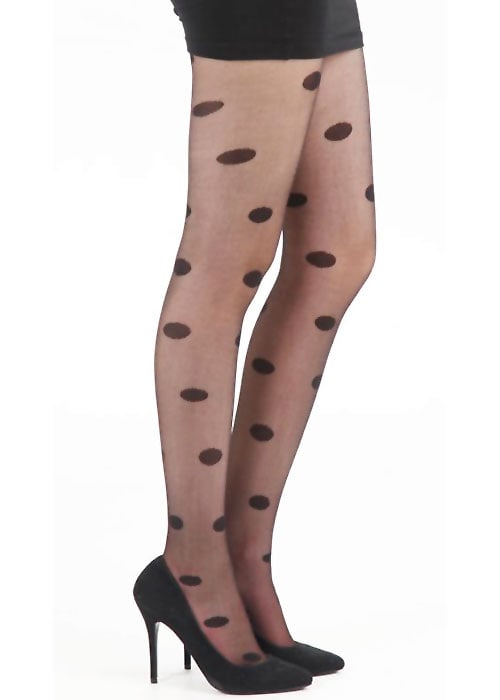 Tiffany Quinn Big All Over Sheer Spot Tights image