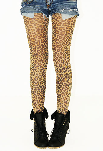 Tiffany Quinn Coloured Leopard Tights