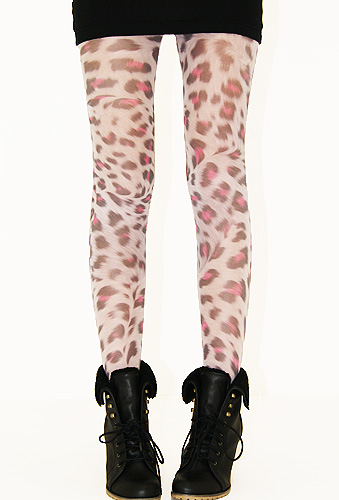 Tiffany Quinn Leopard Swirl Tights image