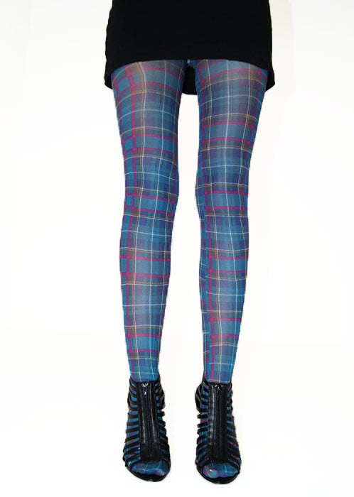 Tiffany Quinn McGregor Tartan Tights SideZoom 2