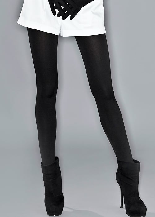 Tiffany Quinn Platinum Range 100 Denier Black Opaque Tights image