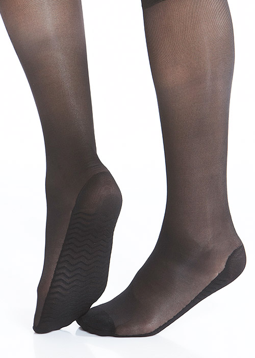 Tiffany Quinn Platinum Range Cushion Sole Knee Highs SideZoom 2