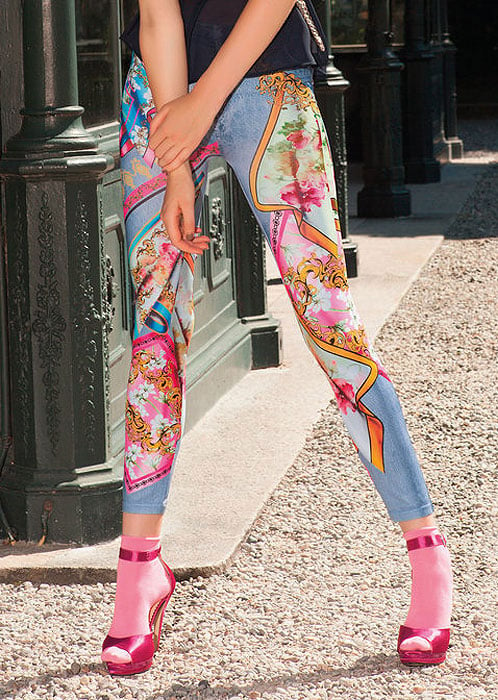 Trasparenze Foulards Leggings SideZoom 2