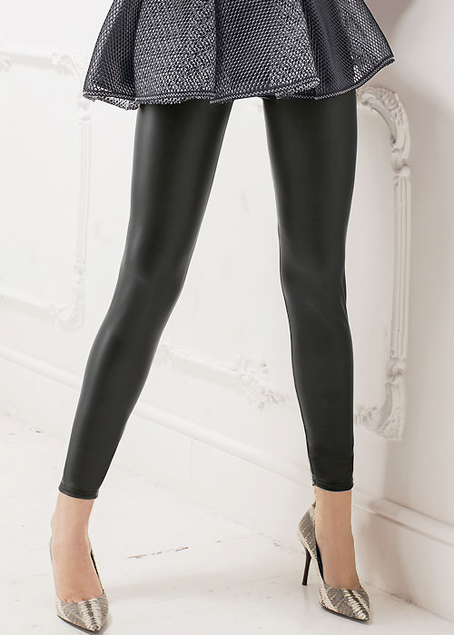 Trasparenze Callophrys Faux Leather Leggings image