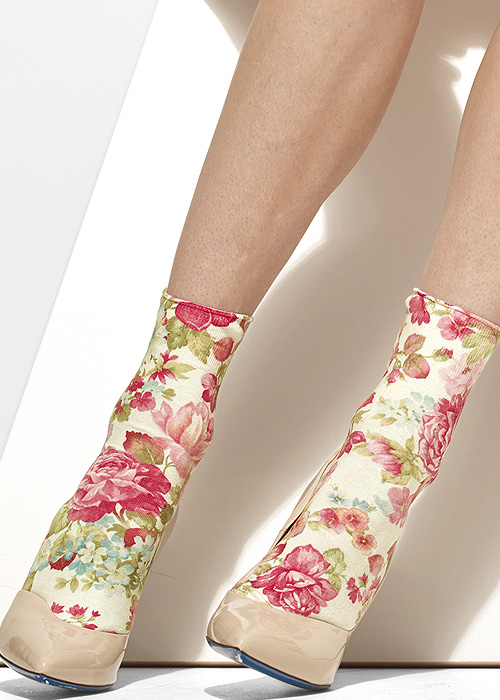 Trasparenze Ciclamino Ankle Highs image