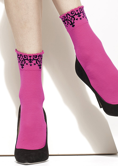 Trasparenze Malva Socks SideZoom 2