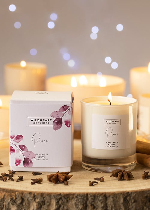 Wildheart Organics Peace Spa Candle Archived  image