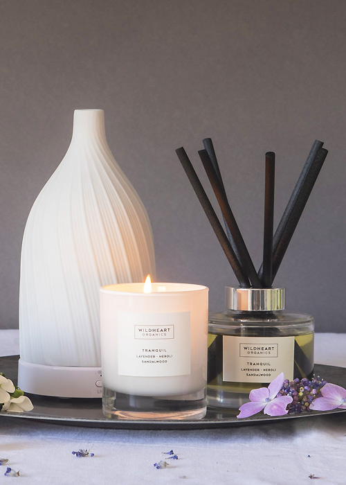 Wildheart Organics Tranquil Spa Candle archived  SideZoom 2
