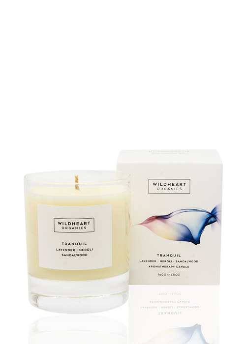 Wildheart Organics Tranquil Spa Candle archived  SideZoom 1