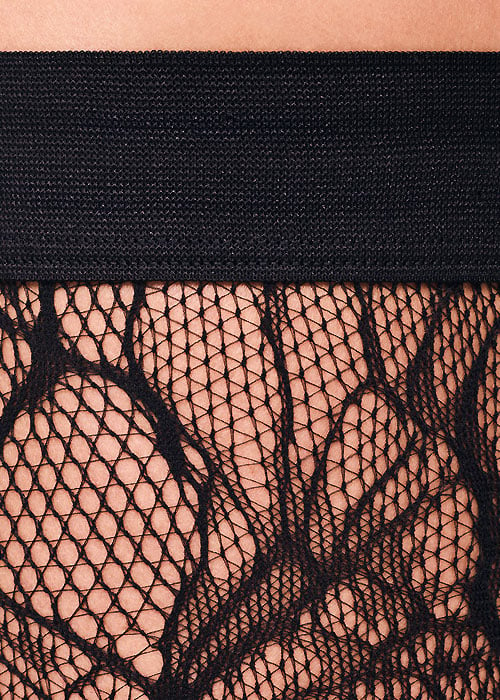 Wolford Blossom Fashion Hold Ups SideZoom 3