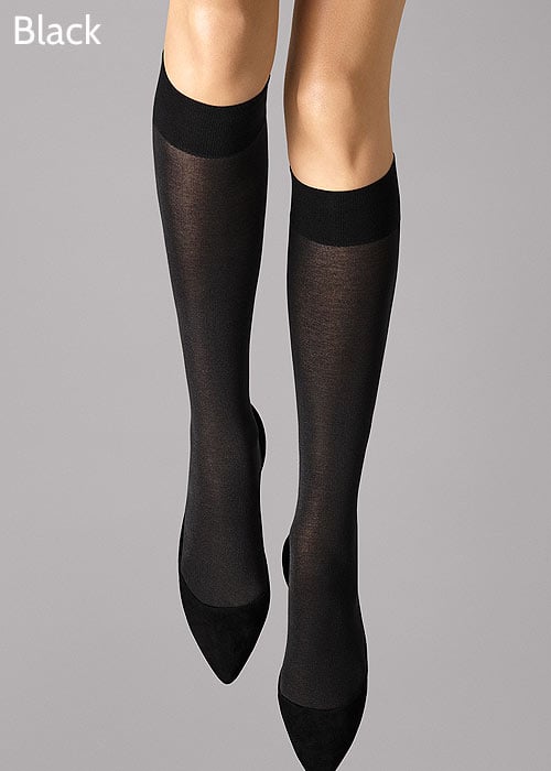 Wolford Cotton Knee Highs image