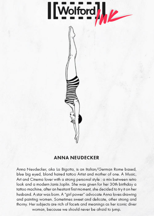 Wolford INK Anna Tights Special Edition UK Tights