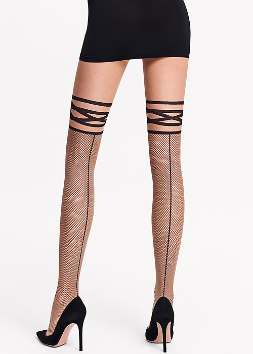 Wolford Katy Net Fashion Tights SideZoom 2