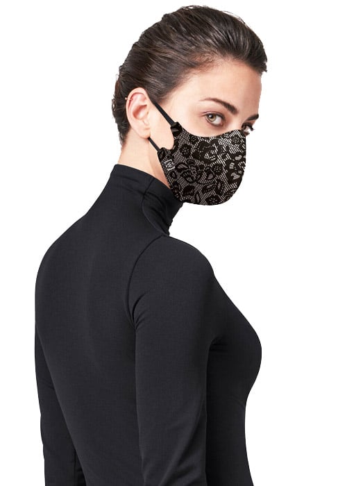 Wolford Lace Silk Face Mask image