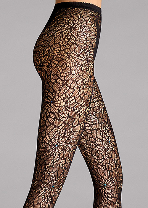 Wolford Lace Tights BottomZoom 3