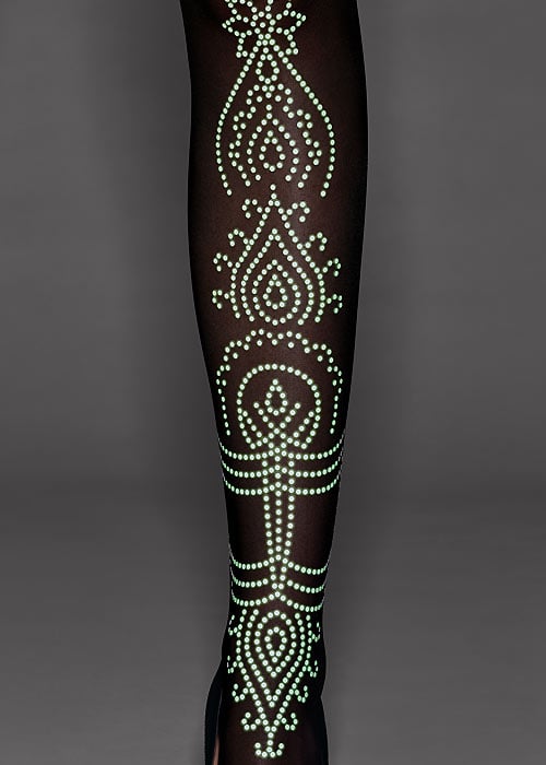 Wolford Night Glow Tights SideZoom 3