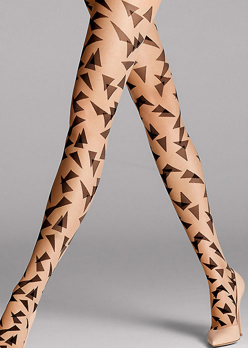 Wolford Noa Geometry Tights BottomZoom 2