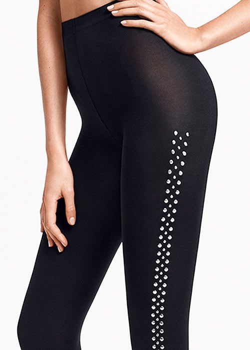 Wolford Roxanne Stud Fashion Tights image