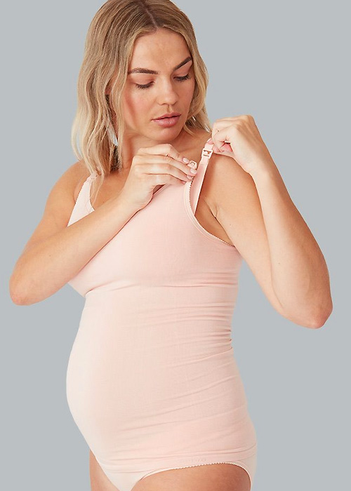 Ambra Bamboo Maternity Feeding Cami SideZoom 3