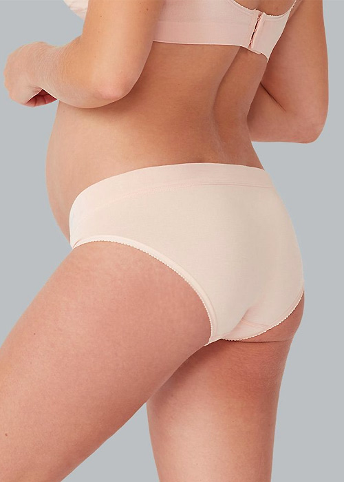 Ambra Bamboo Maternity Under The Bump Brief SideZoom 4