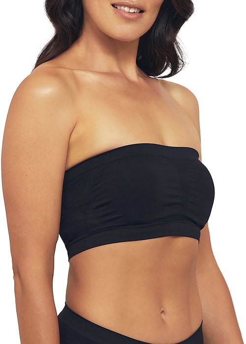 Ambra Bare Essentials Recycled Nylon Padded Bandeau SideZoom 4