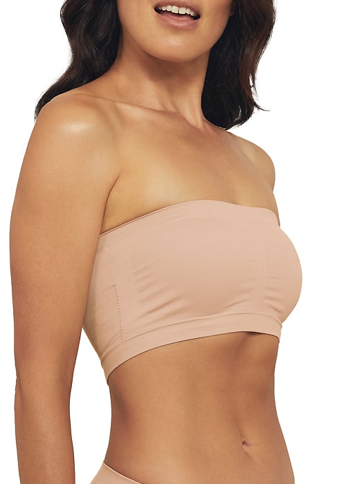 Ambra Bare Essentials Recycled Nylon Padded Bandeau SideZoom 2