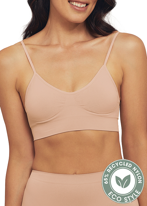 Ambra Bare Essentials Recycled Nylon Padded Wirefree Bra image