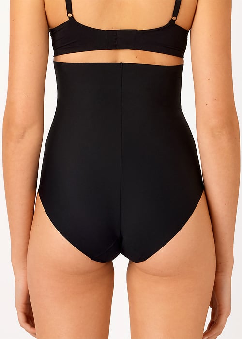 Ambra Laser Cut Hi Waisted Full Brief SideZoom 2