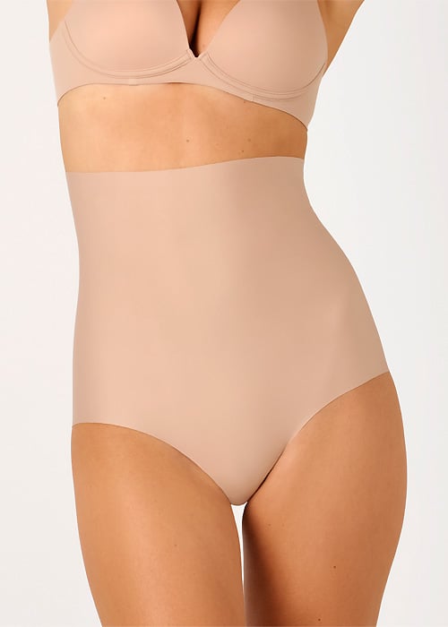 Ambra Laser Cut Hi Waisted Full Brief SideZoom 3