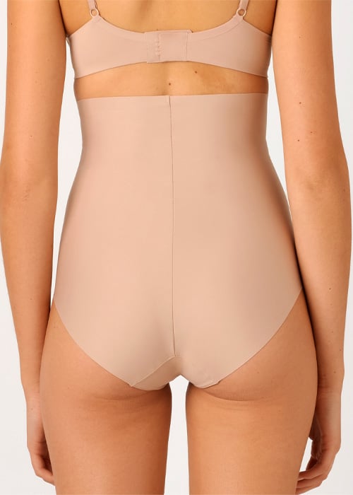 Ambra Laser Cut Hi Waisted Full Brief SideZoom 4