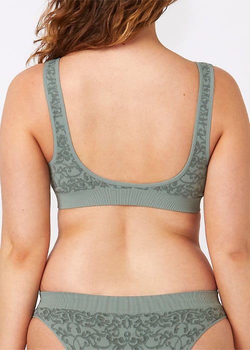 Ambra Recycled Nylon Lace Triangle Bralette image