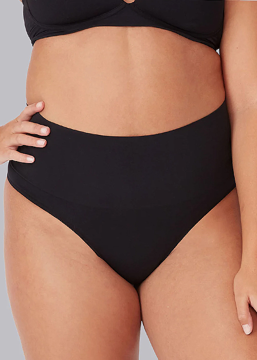 Ambra Seamless Smoothies G-String Brief 2 Pair Pack SideZoom 3