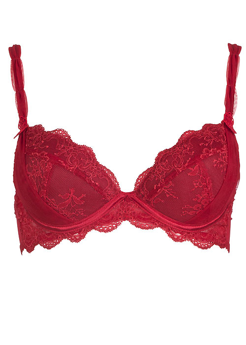 Aubade A L Amour Darling Rouge Plunge Bra SideZoom 3