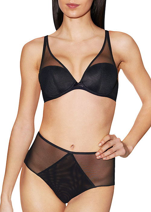 Aubade Nudessence Comfort Triangle Plunge Bra SideZoom 4