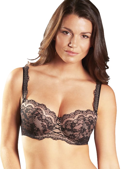 Aubade Soleil Nocturne Half Cup Comfort Bra SideZoom 3