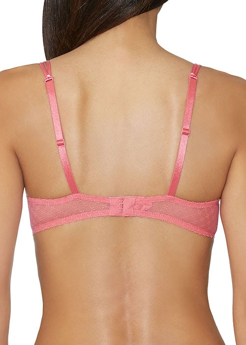 Aubade Wandering Love Pink Plunge Bra SideZoom 3