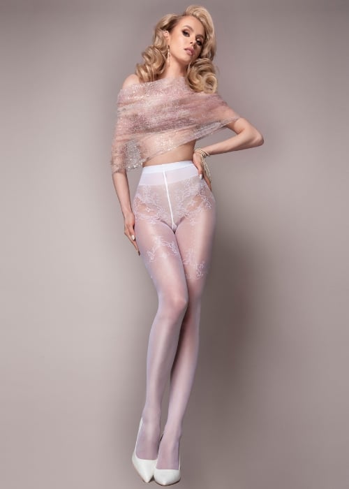 Ballerina Wedding Touch Bella Tights