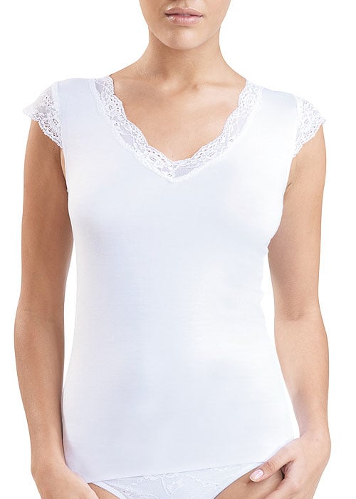 Blackspade Comfort Classic Lace V Neck Shirt image