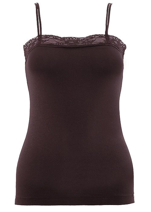 Blackspade Aura Lace Spaghetti Singlet image