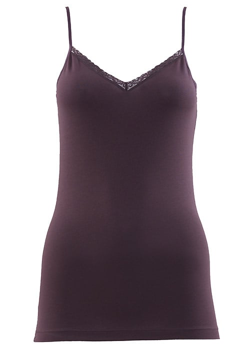 Blackspade Aura Lace V Neck Spaghetti Singlet image
