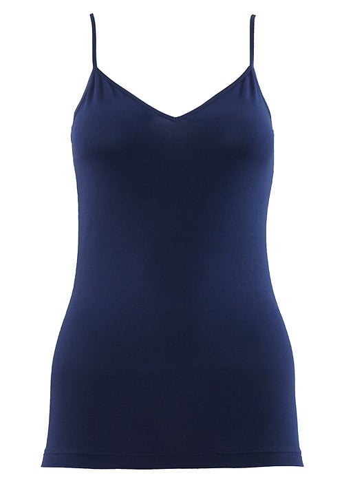 Blackspade Aura Satin V Neck Spaghetti Singlet image