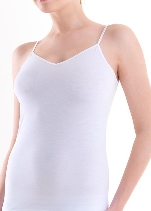 v neck spaghetti