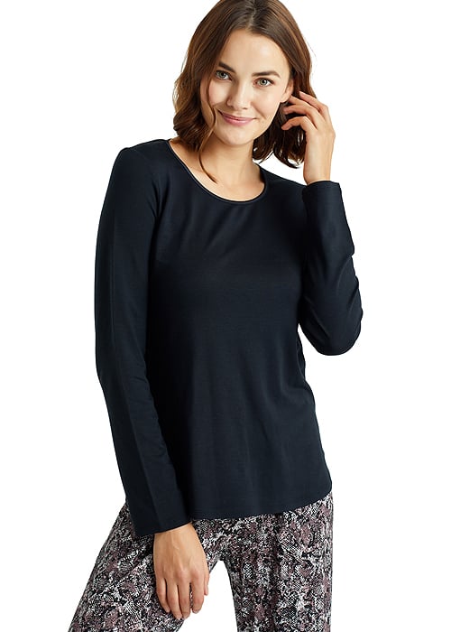 Blackspade Black Leopard Long Pyjama Set SideZoom 3
